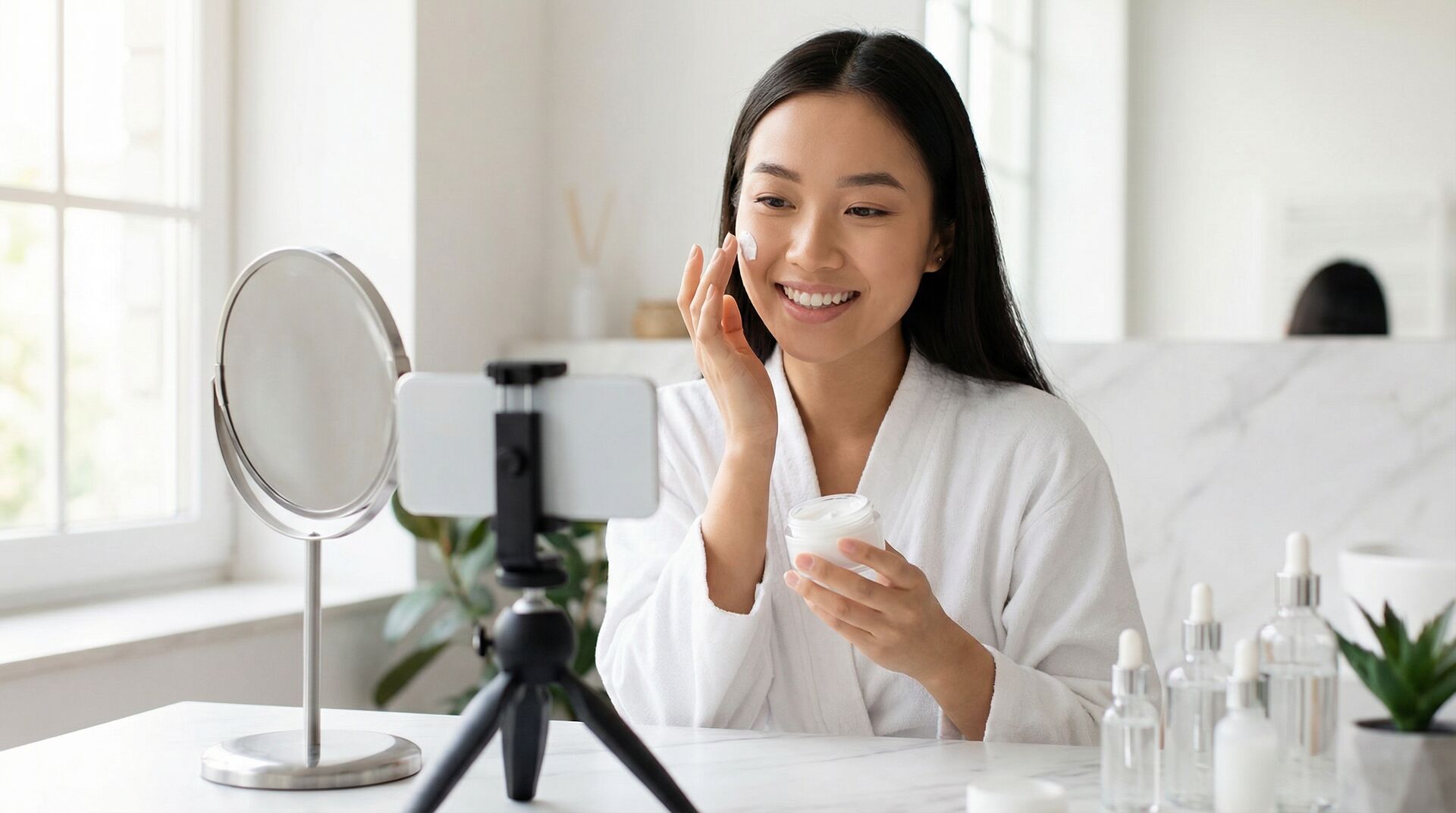 国产自拍护肤视频教程