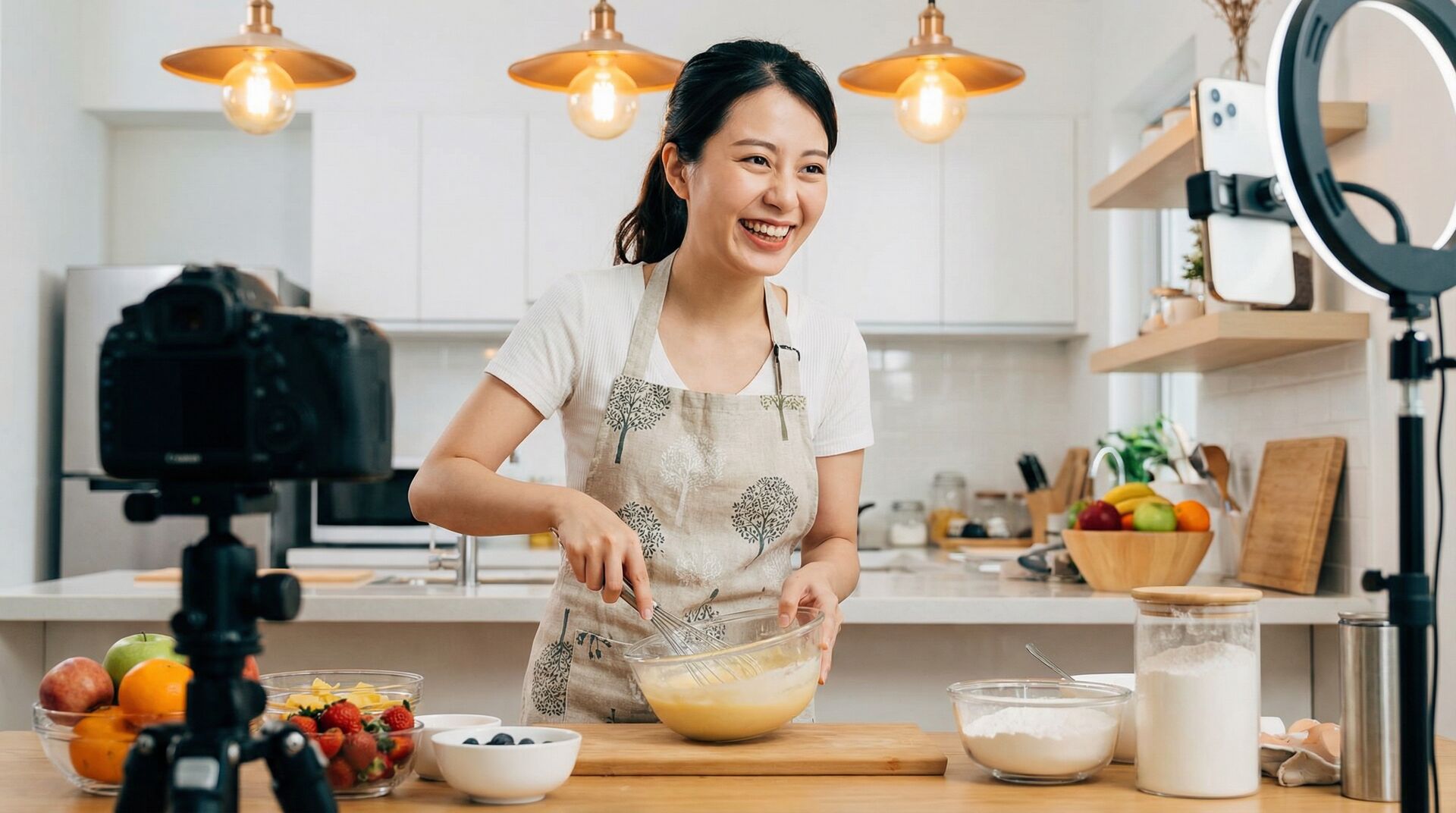 国产自拍美食视频